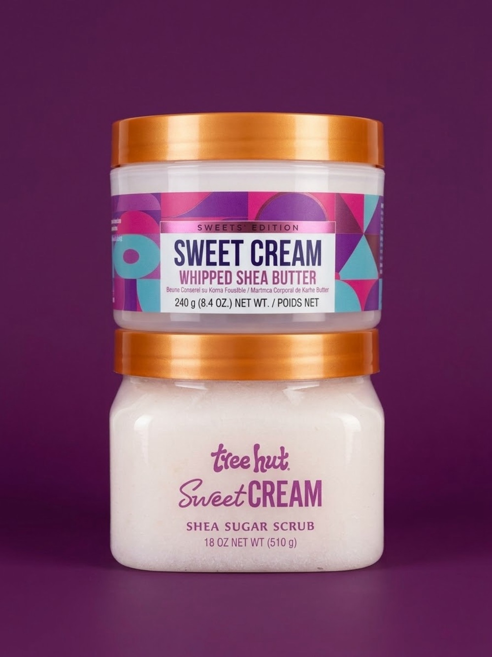 Tree hut ~ sweet cream, sugar scrub and whipped shea butter